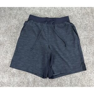 Lululemon T.H.E. Shorts 7" Mens Small Heathered Blue Linerless Athleisure Gym